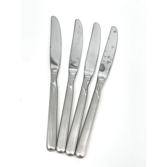 J A Henckels Zwilling Synergy Stainless 18/10 Dinner Knives 9" Set of 4 - Picture 2 of 7